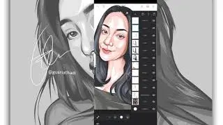 Cara memperhalus shading dengan teknik opacity di infinite design
