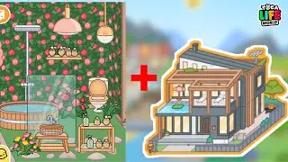 Modern Mansion 🌸🌺🪻 House Design 🏠 Toca Boca 🌍 Tocalifeworld | Makeover