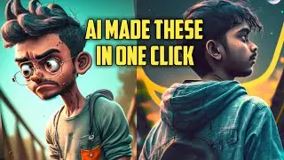 Turn Yourself into Artwork using AI|MidJourney V4|How to Make image using Mid Journey AI|Sadiqtalks