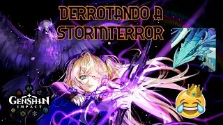AR55 Derrotando a StormTerror - TEAM FTP con Fischl como DPS - Un poco de loles.