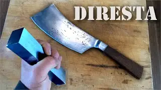 DiResta Blacksmith Cleaver [chunk of O-1 tool steel]