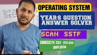 SCAN ,SSTF disk scheduling example | Disk Scheduling in os