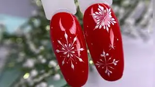 How to draw the most beautiful Snowflakes simple and easy