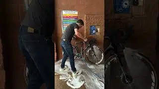 Zero to clean in 16 seconds 🧽 #cycling #bikes #cannondale