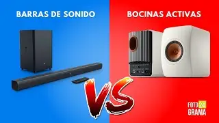 BARRAS DE SONIDO  vs  BOCINAS ACTIVAS ¿Cuál es Mejor? Lo bueno y lo malo | Fotograma 24