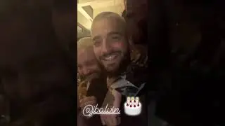 #HappyBirthday @jbalvin 🎂🎆🍻 #Medallin @maluma #instastories