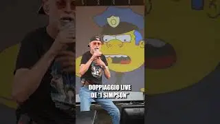 Doppiare i #simpsons dal vivo al Pescara Wonderfest