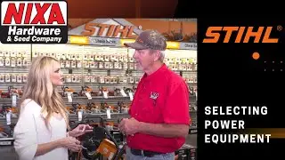 Nixa Hardware and STIHL . . . #1 for a Reason! Power Equipment Options-- We Service What We Sell!