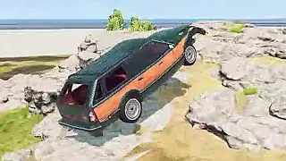 Station Wagon Goes Off-Roading