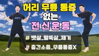[No knee pain / No back pain] 30-minute aerobic home workout for beginners without noise between ...
