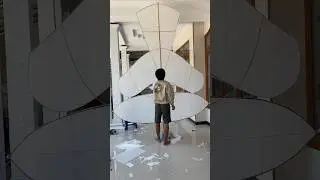Menyampul layangan ukuran besar