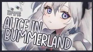 [Nightcore] ➳ Alice In Bummerland - TIMMS (Lyrics)