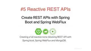 PART: #5 - Testing HTTP endpoints - Create REST APIs with Spring boot and Spring WebFlux.
