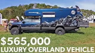 What a $565,000 Overland Vehicle Looks Like - EarthRoamer Luxury Expedition Vehicle Rig Walkaround