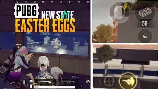PUBG MOBILE NEW STATE EASTER EGGS OR NEW SECRET FEATURE BEFORE RELEASE