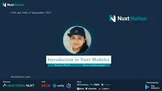 Introduction to Nuxt Modules by Krutie Patel: Nuxt Nation 2021
