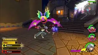 Kingdom Hearts Dream Drop Distance HD - All Commands Showcase