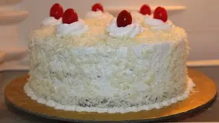 White Forest Cake Recipe || Eggless & Without Oven Forest Cake BY FoodCode