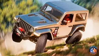Satisfying Rollover Crashes #44 - BeamNG drive CRAZY DRIVERS