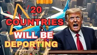 20 Countries Facing Deportation in USA Under Donald Trump's administration in 2025