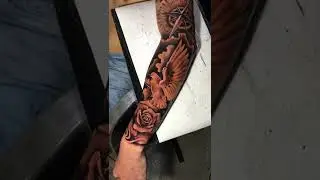 Stylish Dark Full sleeves hand Tattoo