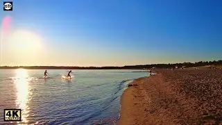 Sunset Beach Walk in Finland - Yyteri, Pori (5 Aug 2021)