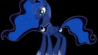 Рисуем принцессу Луну (Princess Luna) - Май литл пони.