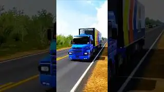 Quando ele acha que dá pra fazer a curva #livedeeurotrucksimultor2