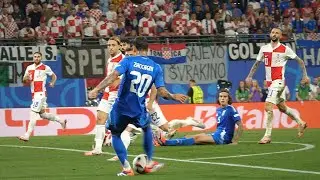 CROATIA 1-1 ITALY | Last Second Goal Shocks EURO 2024 | Highlights & Atmosphere