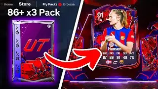 25x 86+ x3 LEVEL 40 PACKS! 😱 FC 24 Ultimate Team