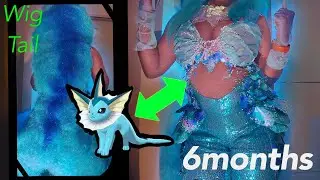 Did I Win? : Vaporeon Haute Couture Cosplay