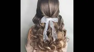 Очень простые,но красивы причёски  на Новый год/Легко и быстро делаются
