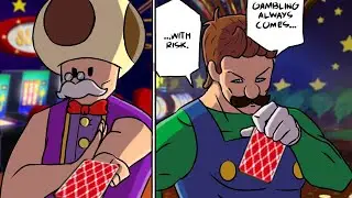 Luigi Loses It All in Super Mario DS