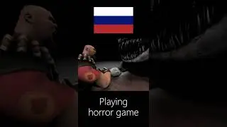 The difference between Japanese and Russian people playing horror games