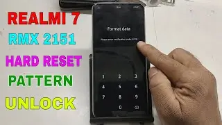 Hard reset realmi 7 | realme 7 factory reset unlock password