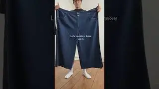 transformer jeans #shorts #jeans #lessiswore #reels #outfit