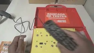 Como usar a Bancada de Testes  Controle Remoto