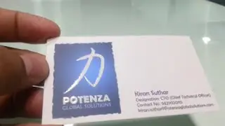 Potenza Business Card 3.5