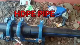 Hdpe Pipe Jointing || Hdpe Pipe Fittings