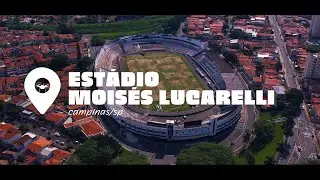 Estádio Moisés Lucarelli visto do alto