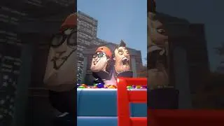 Skibidi Neighbors but it's cursed #SHORTS