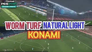 PES 2021 New Konami Worn Turf & Natural Light
