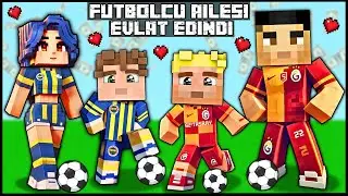 FOOTBALL FAMILY ADOPTED EFEKAN AND ALPEREN! 😍 -Minecraft