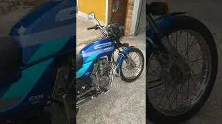 Moto CG relíquia da Honda. #brasil #riodejaneiro #viral #moto #vlog