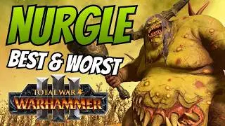 Nurgle BEST & WORST Units in Total War Warhammer 3
