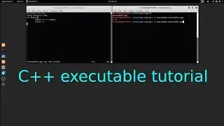 C++ executable tutorial in Linux