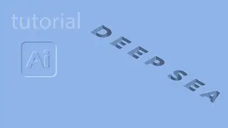 Deep 3D Typography - Tutorial - #AdobeIllustrator #lartvirint