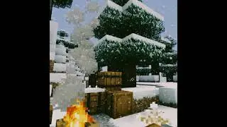 Зима в майнкрафте #shorts #vimeworld #minecraft