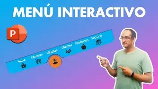 How to make an interactive menu in PowerPoint 🔥