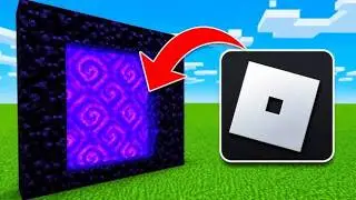 How To Make A Portal To Roblox in Minecraft! 